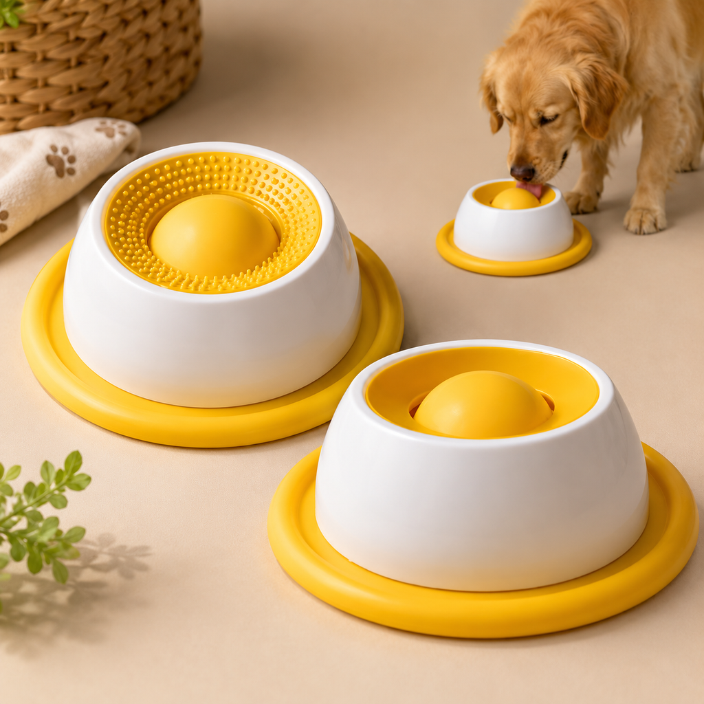Tapis à Lécher pour Chien - Jouet Anti-Stress et Distributeur Ludique