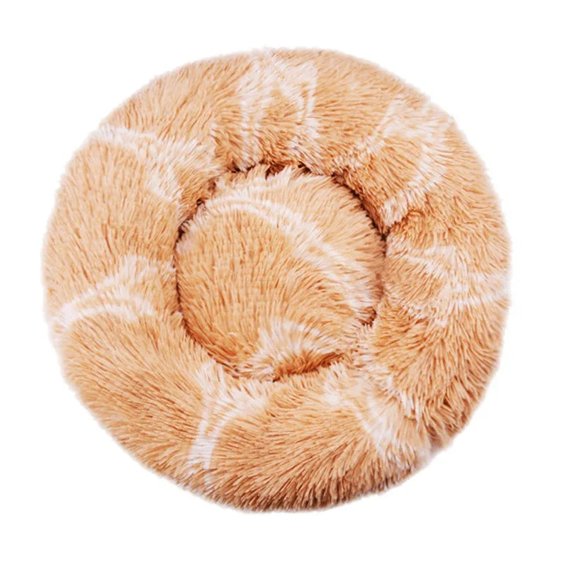 Panier rond pour chien, intérieur cocon