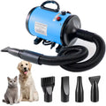 Sèche-Poils Professionnel 2800W pour Chien et Chat - Séchage Rapide et Silencieux