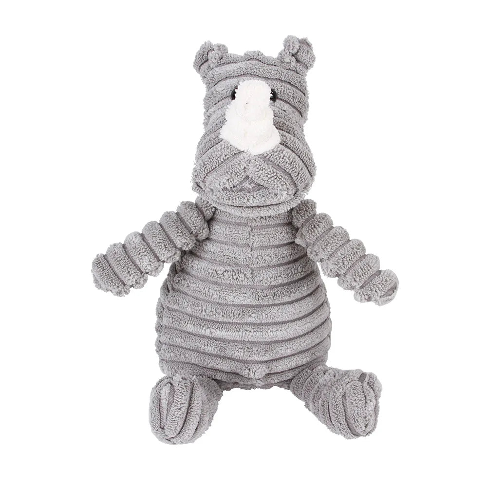 Peluche Dentaire Sonore pour Chien - Jouet à Mâcher Anti-Tartre