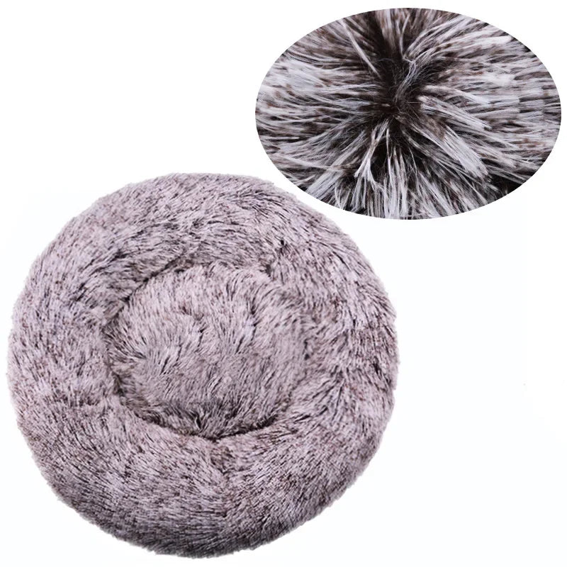 Panier rond pour chien, chien confortable