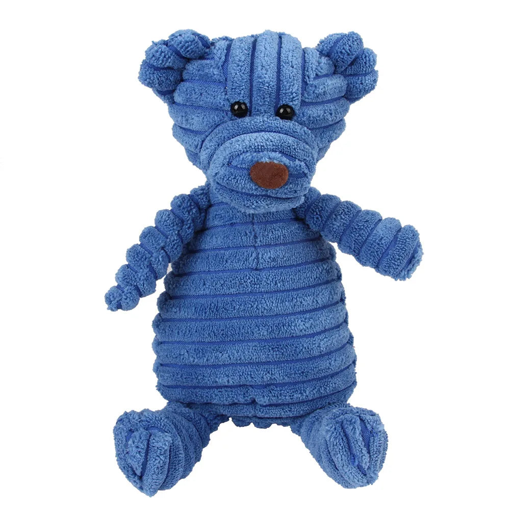 Peluche Dentaire Sonore pour Chien - Jouet à Mâcher Anti-Tartre