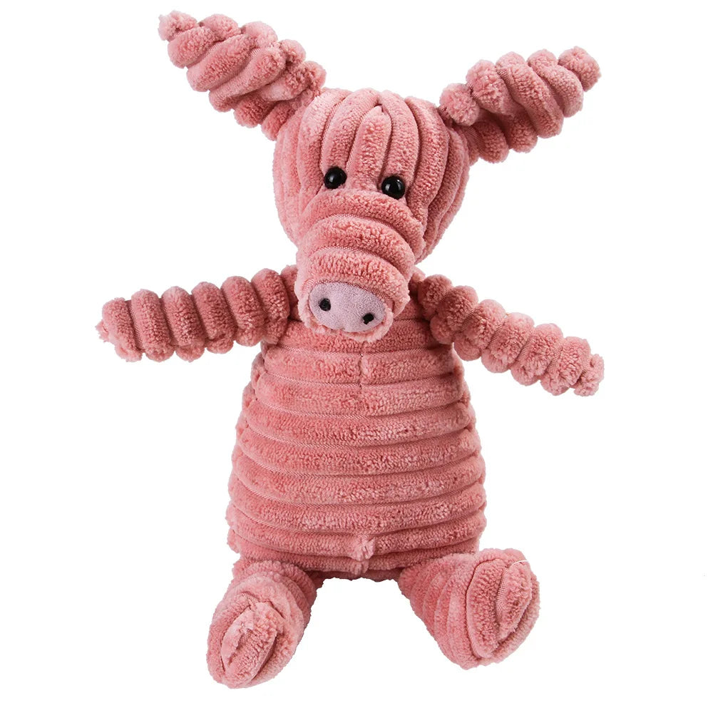 Peluche Dentaire Sonore pour Chien - Jouet à Mâcher Anti-Tartre