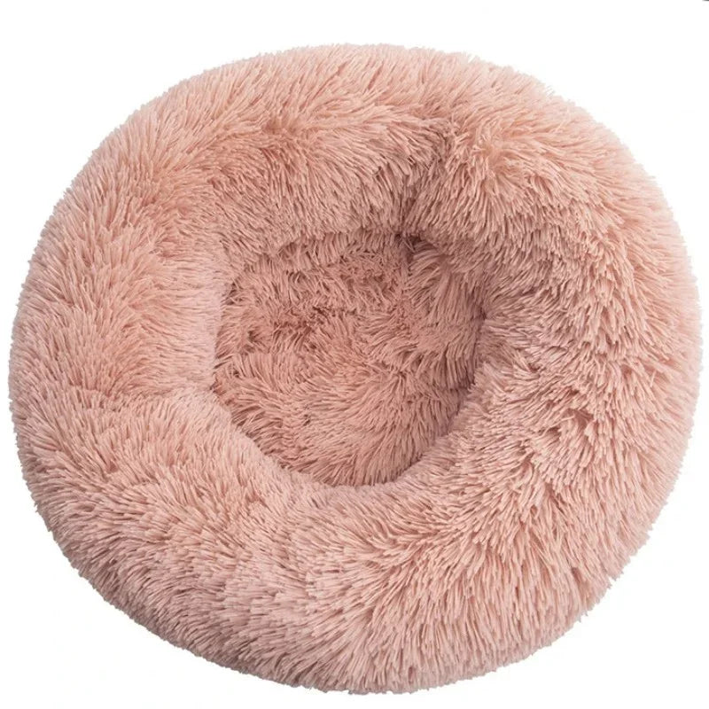 Panier rond pour chien, coloris beige