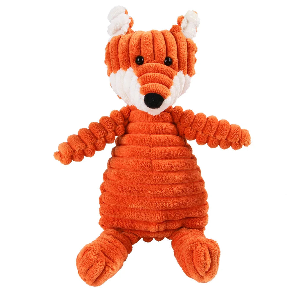 Peluche Dentaire Sonore pour Chien - Jouet à Mâcher Anti-Tartre