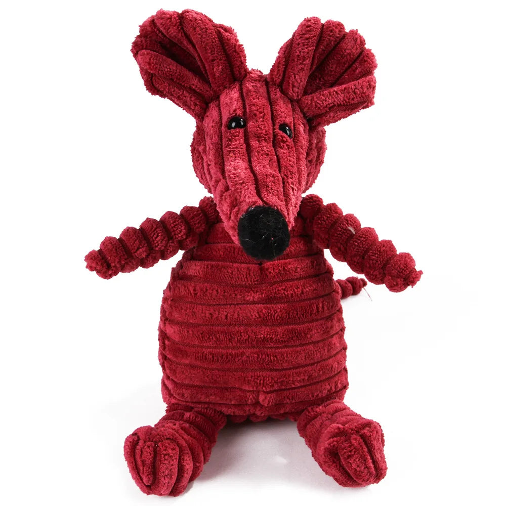 Peluche Dentaire Sonore pour Chien - Jouet à Mâcher Anti-Tartre