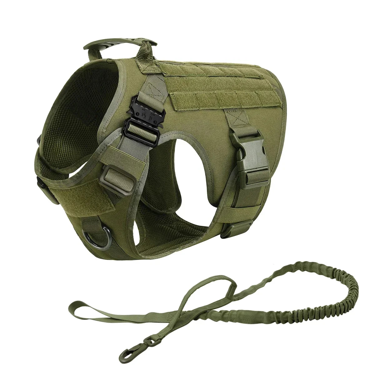 Harnais tactique pour chien, usage dressage