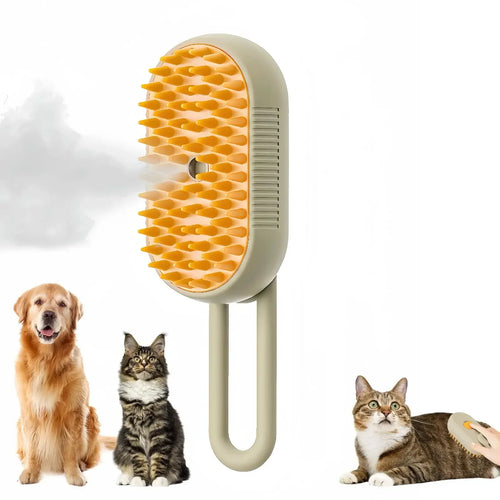 Brosse vapeur pour chien, modèle pliable compact