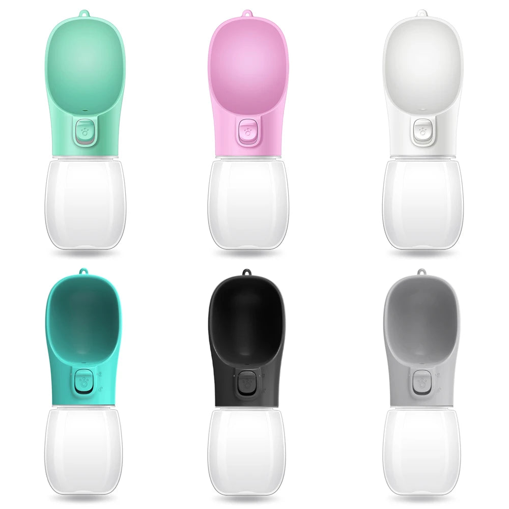 Gourde Portable Anti-Fuite pour Chien - Distributeur d'Eau Nomade